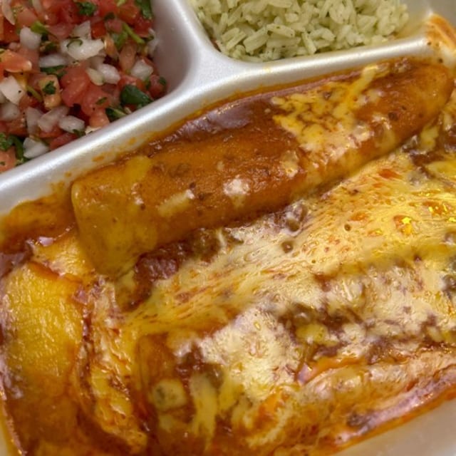 Cheese Enchiladas.