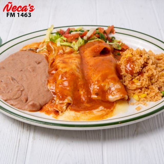 Enchiladas al Carbon.